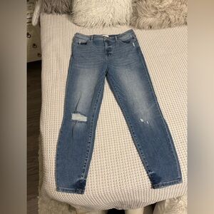 Ceros Stylish Blue Women's Skinny Jeans